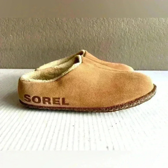 Sorel Slippers Youth US 3 Brown Lanner Ridge Suede II Shoes Kids - Picture 7 of 8